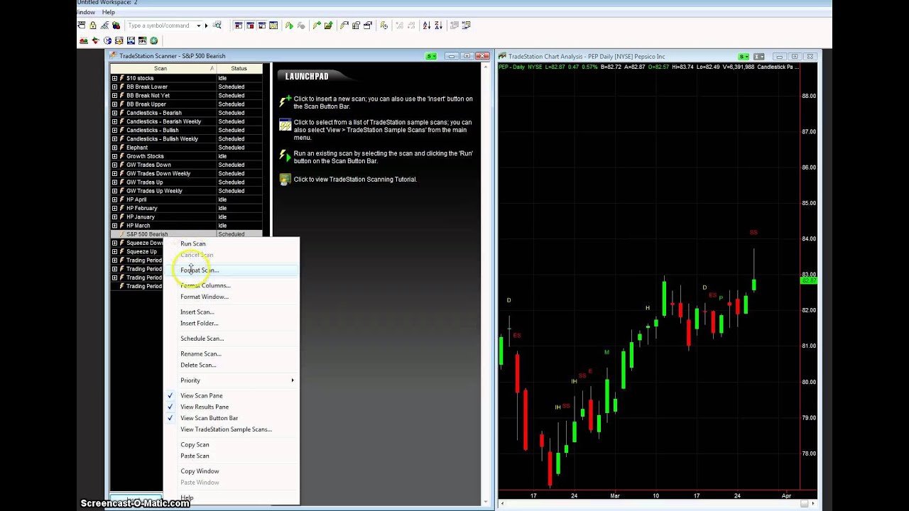 candle pattern scanner